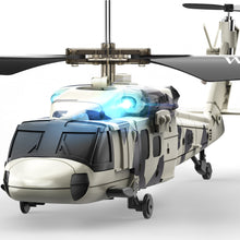 Load image into Gallery viewer, SYMA S54H Military RC Helicopter for Adults, Army Military Black Hawk Helicopter Planes for Kids, White