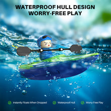 Load image into Gallery viewer, SYMA 2 Pack Kayak RC Boats with Magnetic Dolphin Heads - Remote Control Boat Catches Iron Balls, 40 Mins Playtime, Pool/Water Table Toy Gift for Kids 8-12