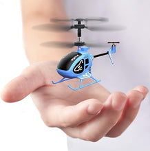 Load image into Gallery viewer, SYMA S100 Remote Control Helicopter 3.5 Channel Micro Indoor Aircraft Blue