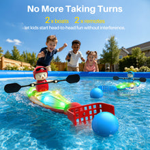 Load image into Gallery viewer, SYMA 2 Pack RC Boats for Kids 6-12, Remote Control Boats with Dolphin Push-Ball Design, 40 Mins Playtime, 2.4GHz Water Toys for Pool, Bathtub, Portable Pool and Water Table