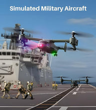 Load image into Gallery viewer, SYMA X550 Military RC Helicopters 4CH Remote Control Multiple Stunt Flying LED Light Green