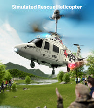 Load image into Gallery viewer, SYMA S53H Rescue RC Helicopter with Upgraded Protection System, White