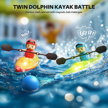 Load image into Gallery viewer, SYMA 2 Pack Kayak RC Boats with Magnetic Dolphin Heads - Remote Control Boat Catches Iron Balls, 40 Mins Playtime, Pool/Water Table Toy Gift for Kids 8-12