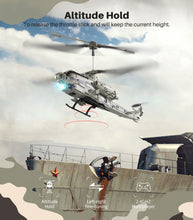 Load image into Gallery viewer, SYMA RC Helicopter, S55H Military Remote Control Helicopter Toy for Boys Girls
