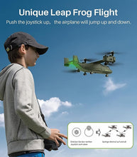 Load image into Gallery viewer, SYMA X550 Military RC Helicopters 4CH Remote Control Multiple Stunt Flying LED Light Green