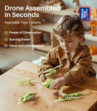 Load image into Gallery viewer, SYMA Kids Drone with 7-Color LED Light, X440 indoor drone with Altitude Hold, Green