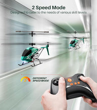 Load image into Gallery viewer, SYMA S50H Remote Control Helicopter with 3.5 Channel 16 Mins Flight Time Green