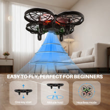 Load image into Gallery viewer, SYMA Drone for Kids 8-12 with Automatic Obstacle Avoidance, 20 Mins Flight Time(2 Batteries), One-Key 360°Flips and Altitude Hold, Safe Flying Toys for Boys and Girls