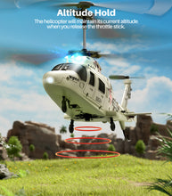 Load image into Gallery viewer, SYMA S53H Rescue RC Helicopter with Upgraded Protection System, White