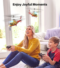 Load image into Gallery viewer, SYMA S53H RC Helicopter Rescue Remote Control Helicopter with Dazzling Night Flights, Red