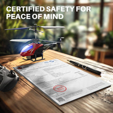 Load image into Gallery viewer, SYMA S107H-E RC Helicopter, Remote Control Helicopter with 40 Mins Flight Time(2 Batteries), Auto Obstacle Avoidance, 7 LED Lights and Altitude Hold, Gifts Toys for Kids 8-12