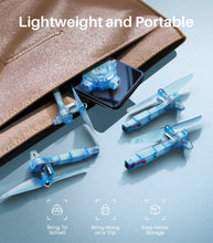 Load image into Gallery viewer, SYMA X440 Drone for Kids with 7-Color LED Light, 2 Batteries, Blue