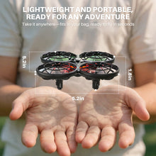Load image into Gallery viewer, SYMA Drone for Kids 8-12 with Automatic Obstacle Avoidance, 20 Mins Flight Time(2 Batteries), One-Key 360°Flips and Altitude Hold, Safe Flying Toys for Boys and Girls