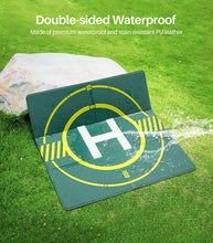 Load image into Gallery viewer, Double Sided Waterproof Landing Pads 16.9'' Universal Helipad for Drone