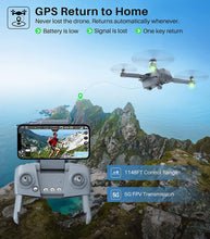 Load image into Gallery viewer, SYMA X500Pro GPS Drones with 4K UHD Camera , 50 Minutes Flight Time, Brushless Motor, 5G FPV Transmission, Follow Me, Auto Return Home
