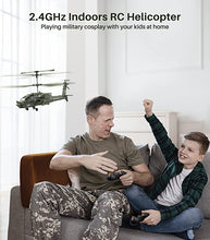 Load image into Gallery viewer, SYMA S51H Remote Control Helicopter 2.4GHz Apache Military Army Helicopter Toys
