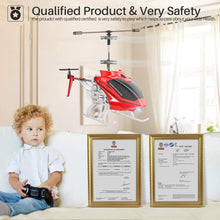 Load image into Gallery viewer, SYMA S39 3.5 Channel RC Helicopter with Gyro,Red