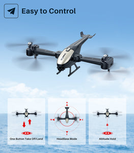SYMA X700W Drone with Camera, 2.4G 3.5 Channel,1080P Camera,2 Battery for 24 Mins Play