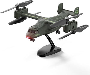 SYMA X550 Military RC Helicopters 4CH Remote Control Multiple Stunt Flying LED Light Green