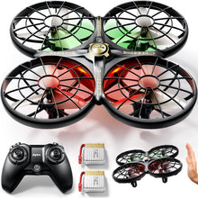 Load image into Gallery viewer, SYMA Drone for Kids 8-12 with Automatic Obstacle Avoidance, 20 Mins Flight Time(2 Batteries), One-Key 360°Flips and Altitude Hold, Safe Flying Toys for Boys and Girls
