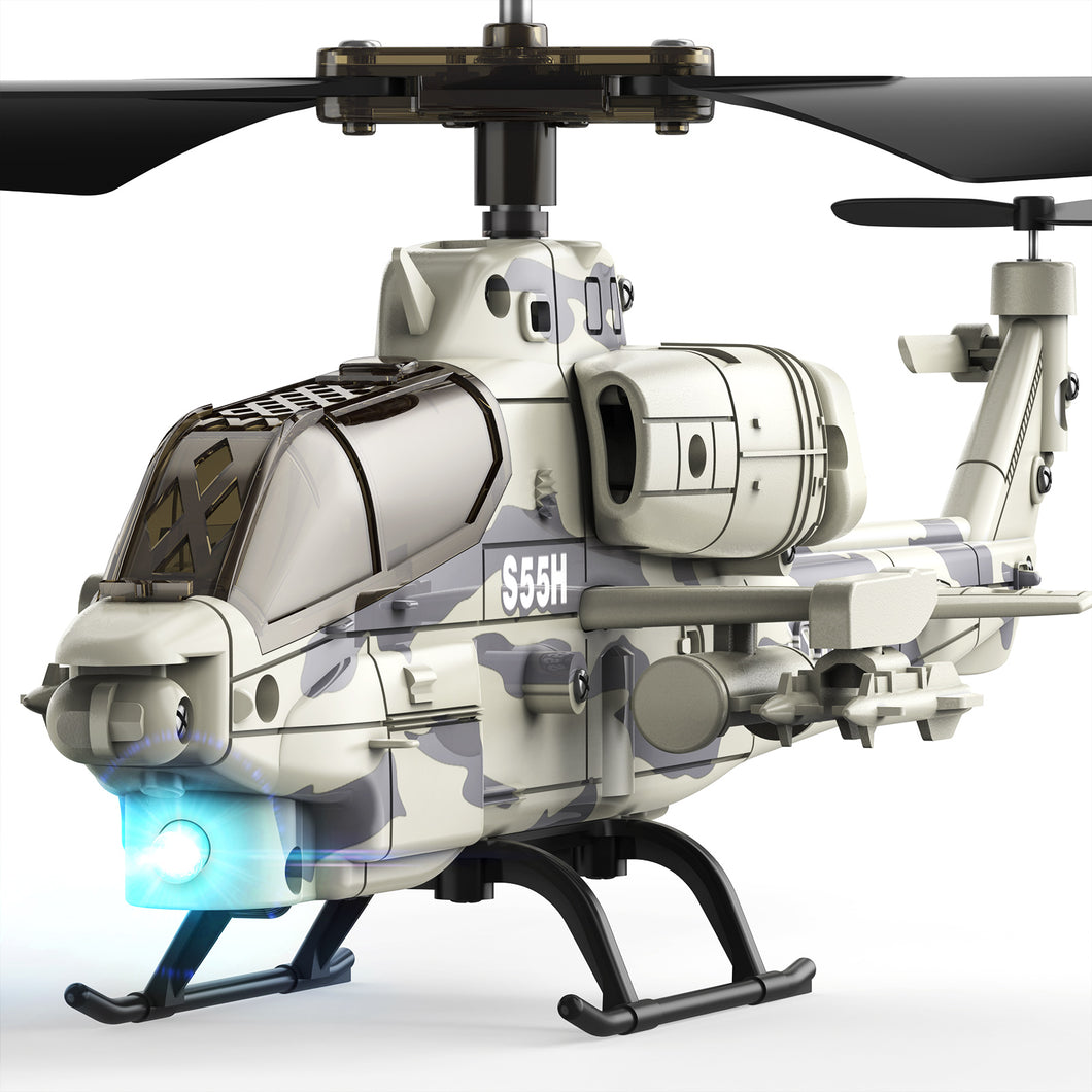 SYMA RC Helicopter, S55H Military Remote Control Helicopter Toy for Boys Girls