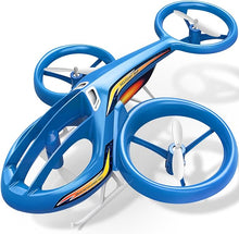 Load image into Gallery viewer, SYMA TF1001 RC HelicopterAerobatic Flight Plastic Airplane Drone Indoor Blue
