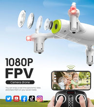 Load image into Gallery viewer, SYMA X400 Mini Drone Remote Control Quadcopter White
