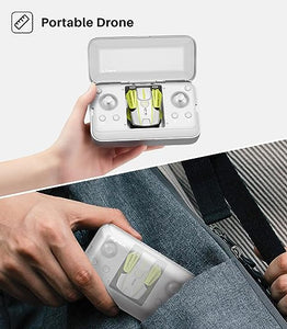 SYMA X200 Foldable Mini Drone Portable Pocket Nano Quadcopter Flying Indoor RC Toys White