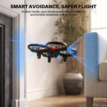 Load image into Gallery viewer, SYMA Drone for Kids 8-12 with Automatic Obstacle Avoidance, 20 Mins Flight Time(2 Batteries), One-Key 360°Flips and Altitude Hold, Safe Flying Toys for Boys and Girls
