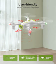 Load image into Gallery viewer, SYMA X400 Mini Drone Remote Control Quadcopter White
