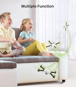 SYMA Mini Drone with Camera 720P FPV Camera Drones Headless Mode One Key Start Speed Adjustment 3D Flips White