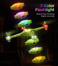 Load image into Gallery viewer, SYMA Kids Drone with 7-Color LED Light, X440 indoor drone with Altitude Hold, Green
