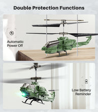 Load image into Gallery viewer, SYMA Remote Control Helicopter, S55H Military Attack RC Helicopter with Cool Appearance Design
