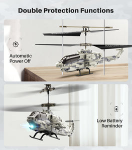 SYMA RC Helicopter, S55H Military Remote Control Helicopter Toy for Boys Girls