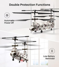 Load image into Gallery viewer, SYMA S52H Remote Control Helicopter Military Transport Helicopter Army Toys

