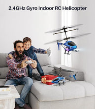 Load image into Gallery viewer, SYMA S107H-E Remote Control Helicopter Aircraft Indoor to Fly Blue
