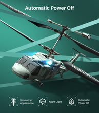 Load image into Gallery viewer, SYMA S54H RC Helicopters Military Remote Control Helicopter for Kids Adults Army Fans with Lifelike Simulation, Green
