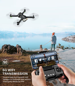 SYMA X220W Drone with Camera for Adults 36mins Flight Time 5GHz FPV Transmission
