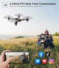 Load image into Gallery viewer, SYMA X600W Foldable Drone with 1080P HD FPV Camera for Adult
