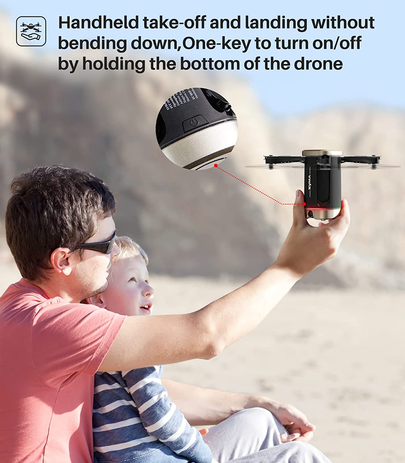 Drone for Kids, Spacekey FPV Wi-Fi Drone with Camera 1080P FHD, Real-time  Video Feed, Great Drone for Beginners, Quadcopter Drone with Altitude Hold