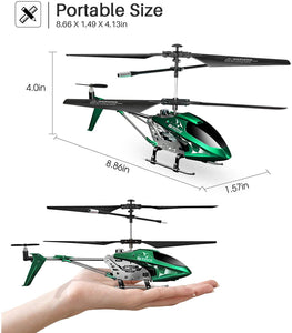 SYMA S107H-E 3.5 Channel RC Helicopter with Gyro, Green