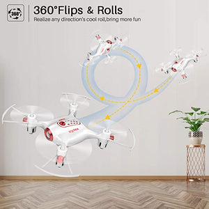 SYMA X20 Mini Drone RC Helicopter Without Camera, Easy Indoor Small Flying Toys
