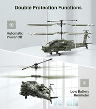 Load image into Gallery viewer, SYMA S51H Remote Control Helicopter 2.4GHz Apache Military Army Helicopter Toys

