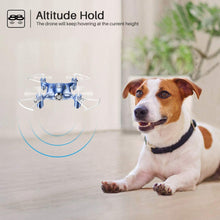 Load image into Gallery viewer, SYMA X20 Mini RC Drone Easy Indoor Small Flying Toys Pocket Quadcopters Blue
