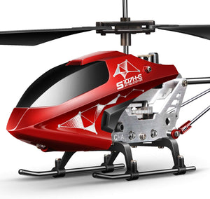 SYMA S107H-E 3.5 Channel RC Helicopter with Gyro, Red