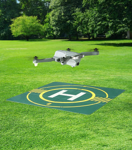 Double Sided Waterproof Landing Pads 16.9'' Universal Helipad for Drone